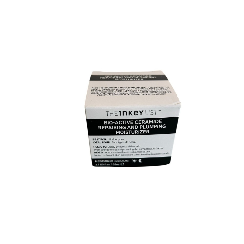 The INKEY List Bio-Active Ceramide Repairing and Plumping Moisturizer 1.7 oz NEW